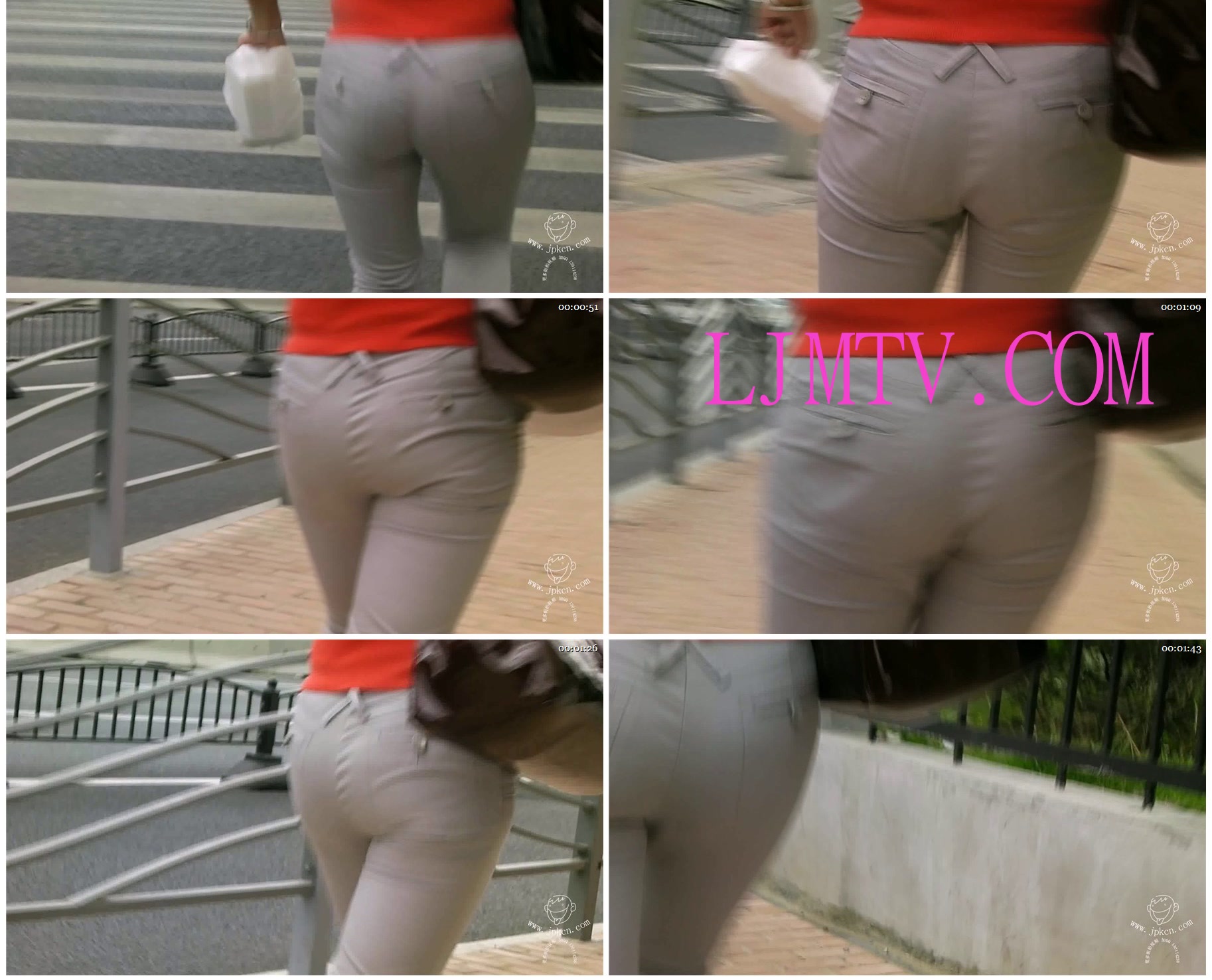 完美大师臀部特写原创街拍视频合集-SANY0177