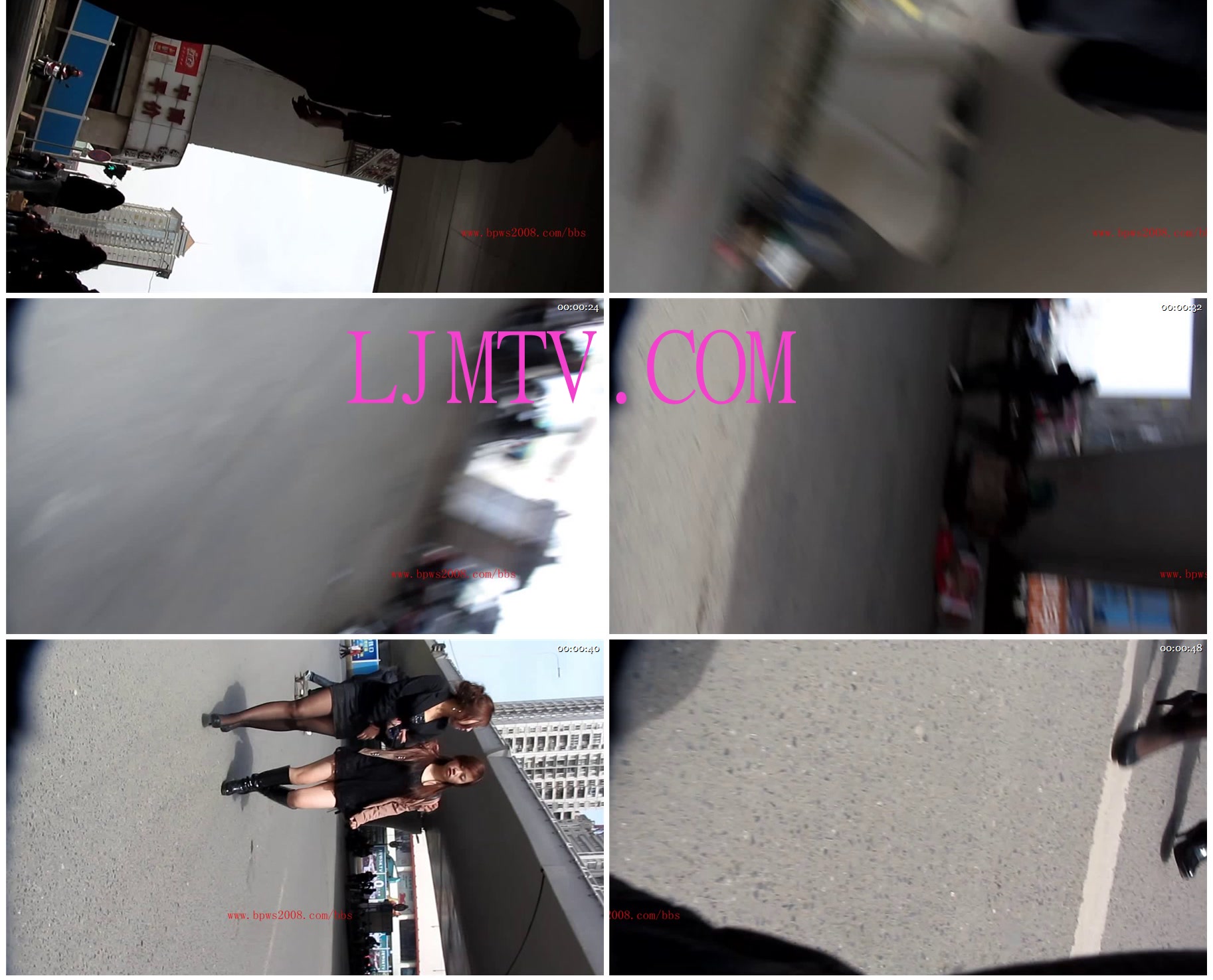 BPWS街拍之王街拍抄底CD系列合集--1086