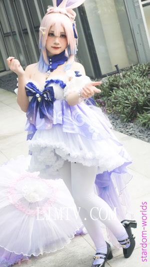 2023广州漫展CICF原神兔兔珊瑚宫心海コスプレCosplay