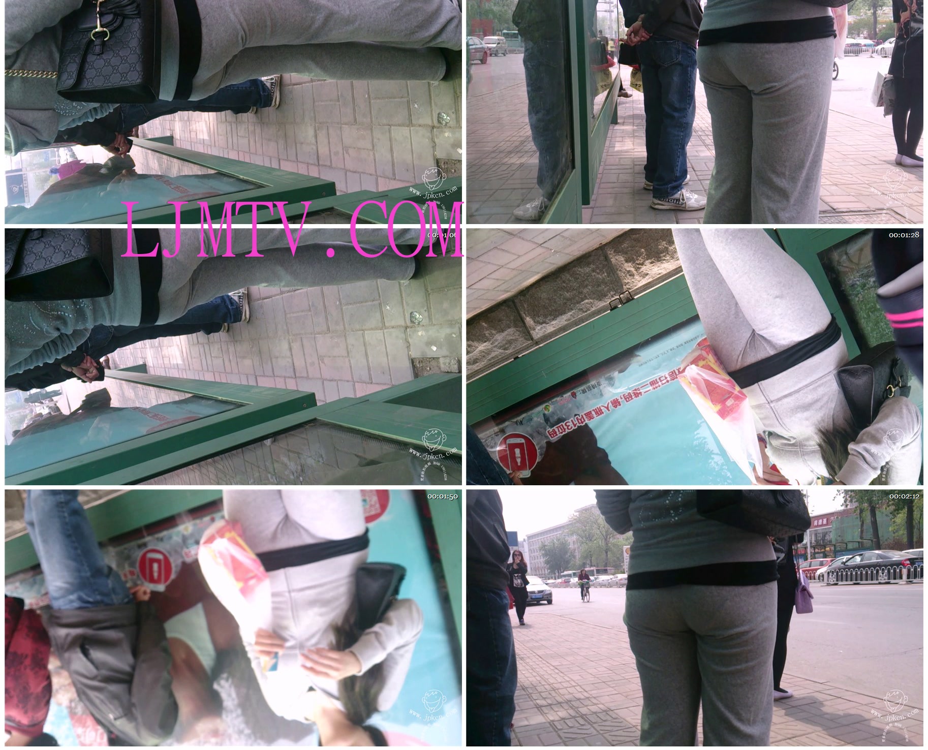 黑骑士大师街拍视频布裤系列-a00085