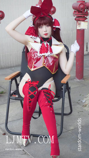 宝钟マリン兔女郎宝钟玛琳cosplayコスプレ2024广州CICF漫展