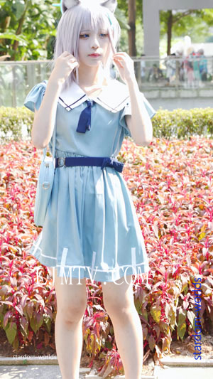 ブルーアーカイブ砂狼シロコ蔚蓝档案砂狼白子cosplayコスプレ2025广州CICF漫展
