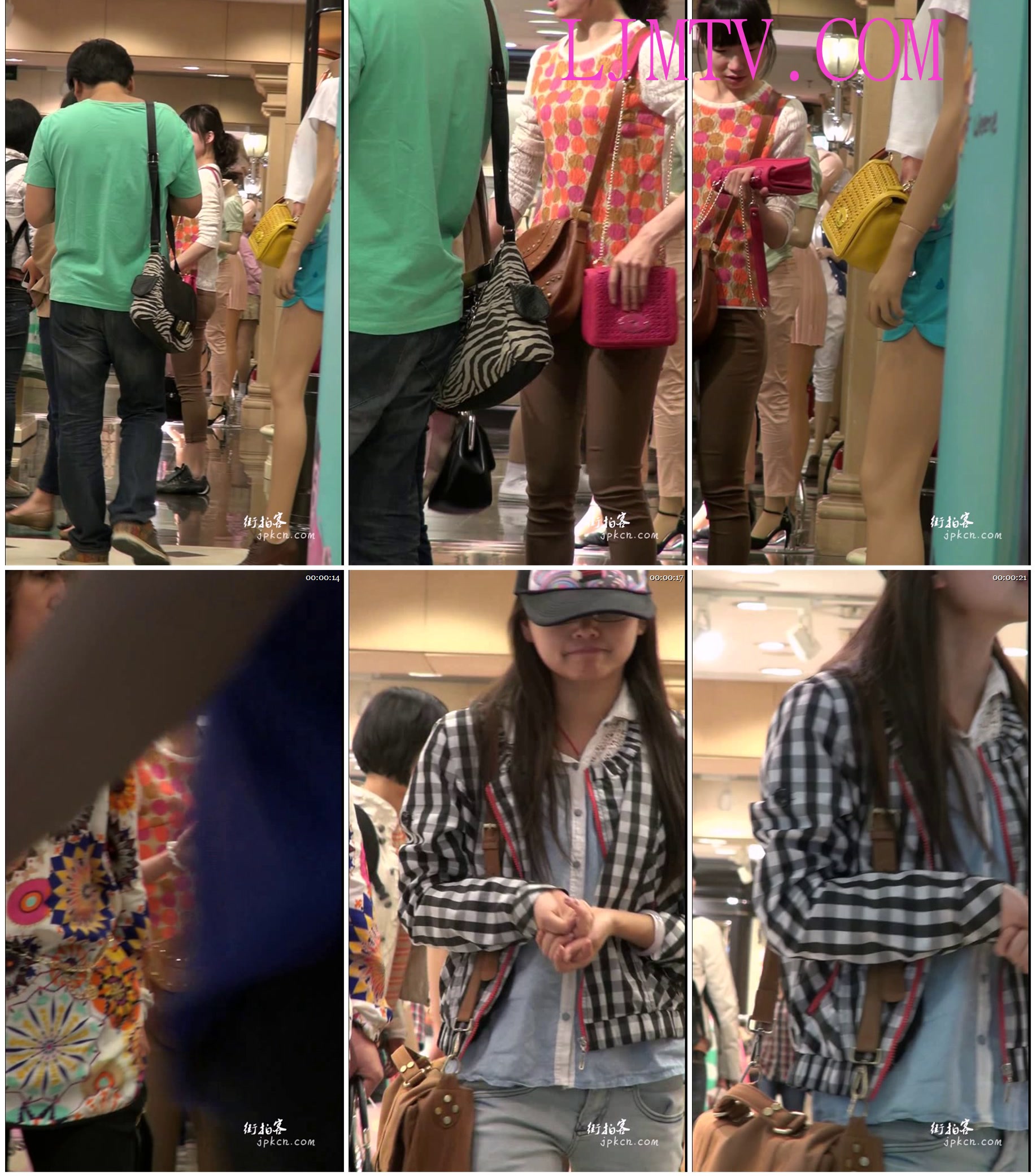街拍客精选紧身裤热裤全集视频601-700-a00029-2