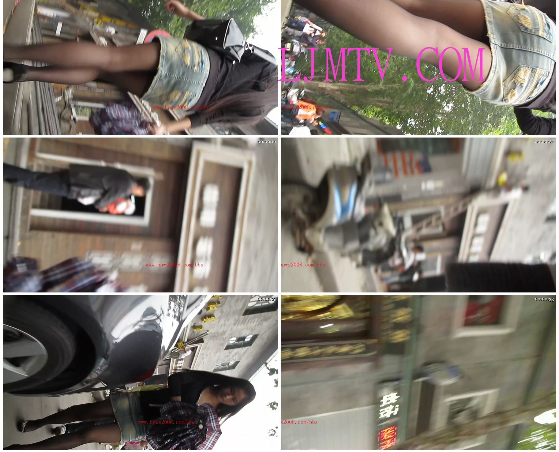 BPWS街拍之王街拍抄底CD系列合集--719