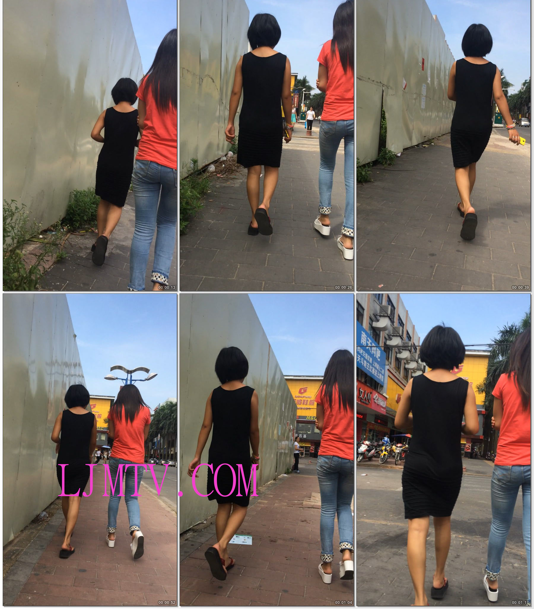 小龙大师精品街拍系列合集-大街紧牛小妹