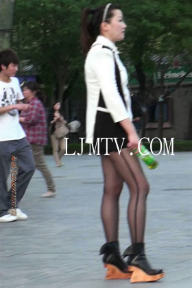 海阔天空热裤街拍视频102部合集长腿黑丝小少妇-01