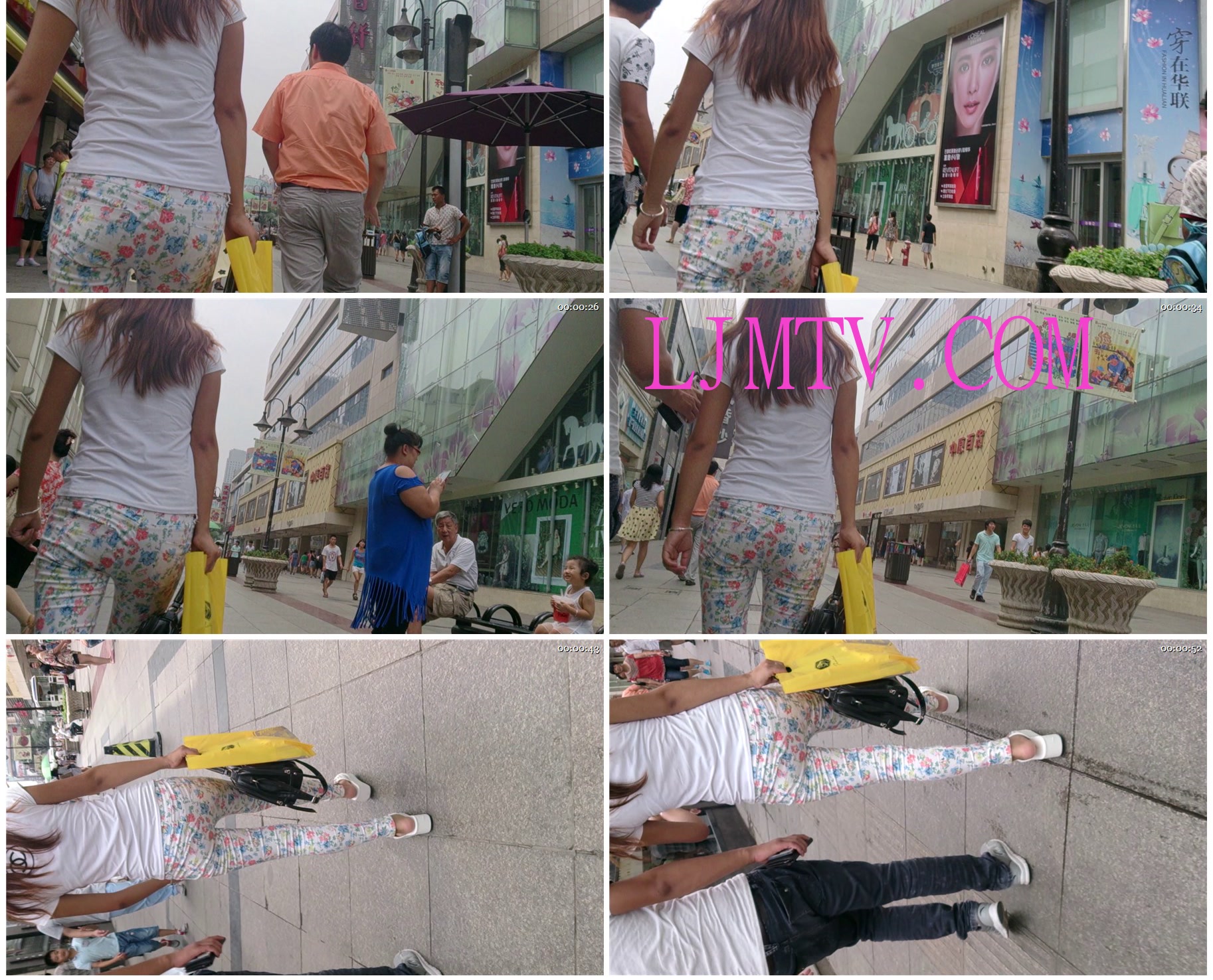 街拍客极品街拍视频JPP1-JPP217-花裤