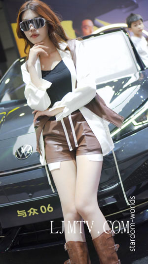 2025粤港澳大湾区车展时尚车模BeautylegRacingModel68