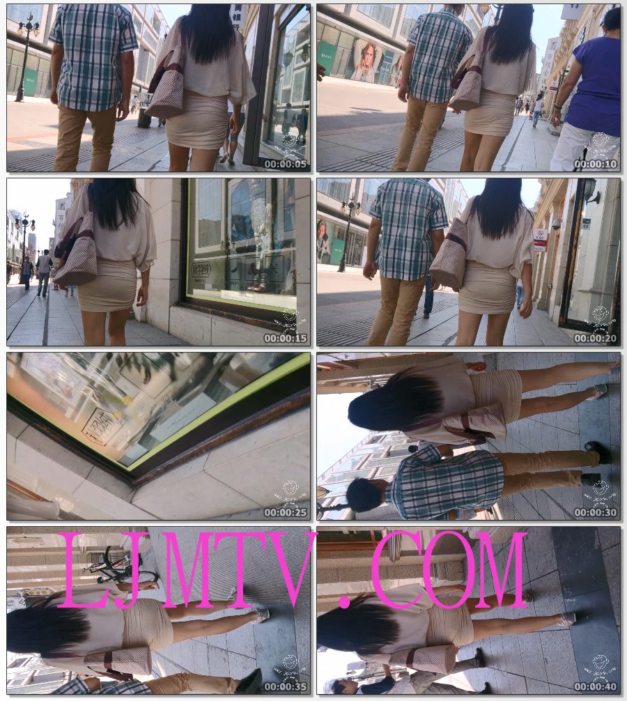 黑骑士大师街拍视频短裙系列-a00155-1