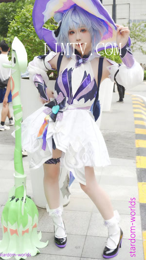2025萤火虫漫展小乔时之魔女Cosplayコスプレ