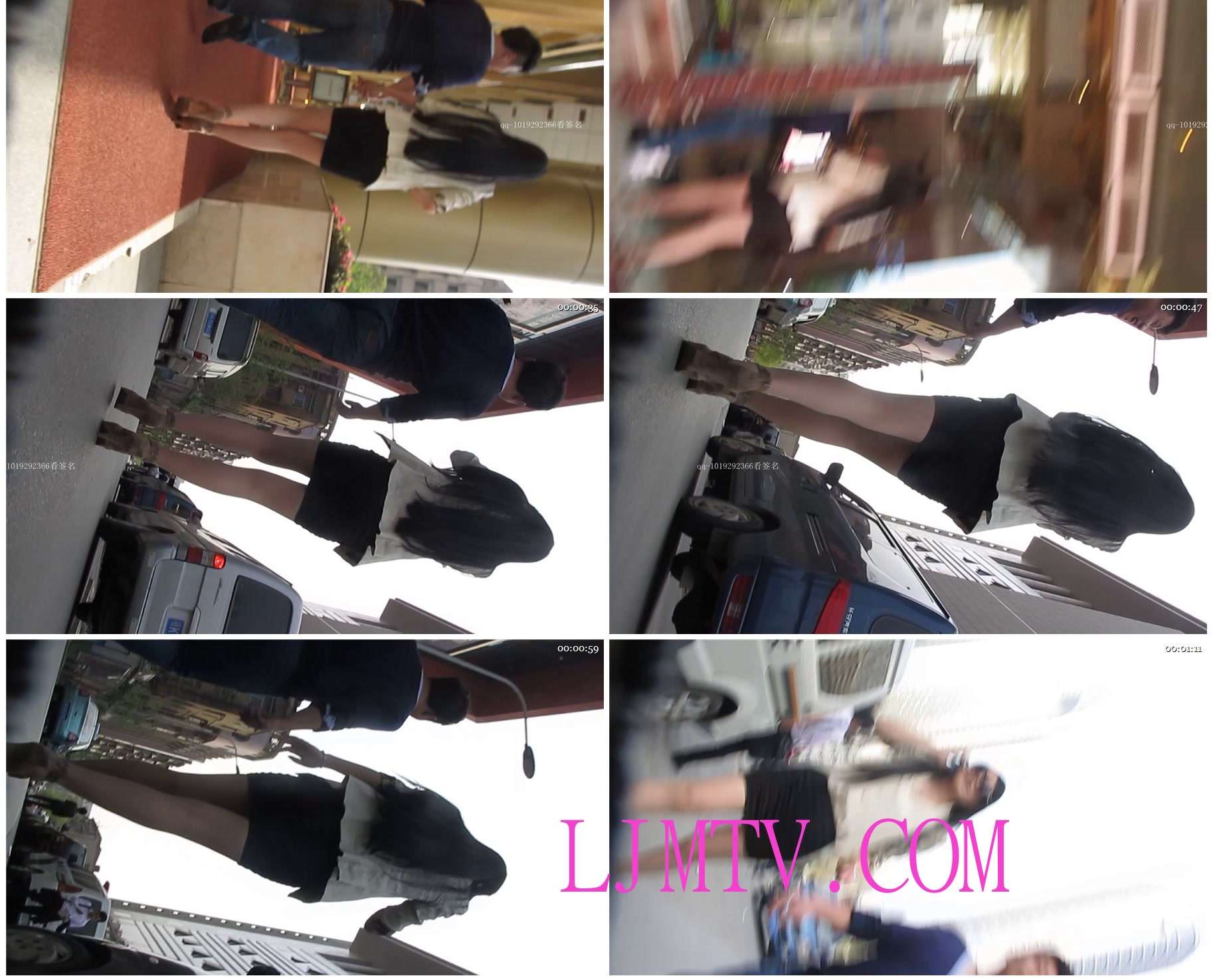 东厂街拍大忽悠买丝袜强袭抄底2013年3月-4.7-2