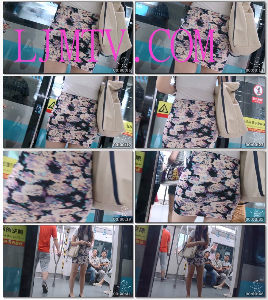 黑骑士大师街拍视频短裙系列-a00110