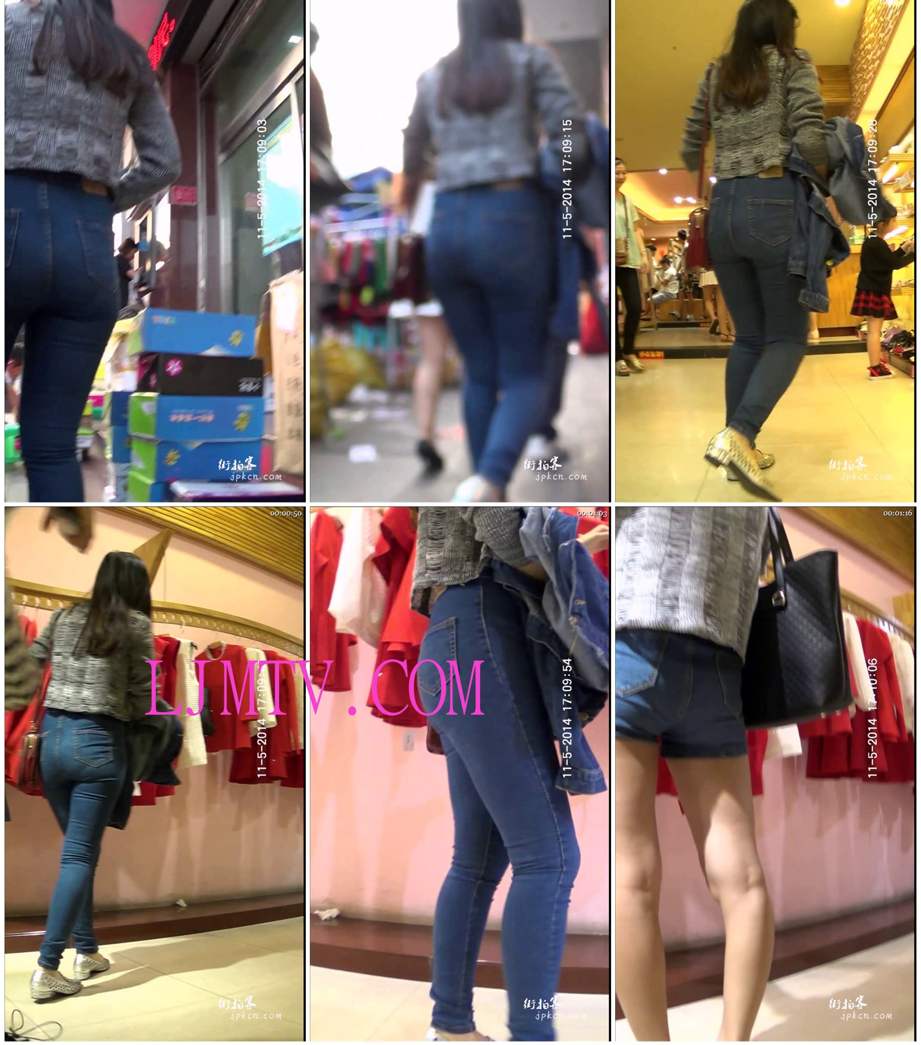 街拍客精选紧身裤热裤全集视频1001-1100-a00181