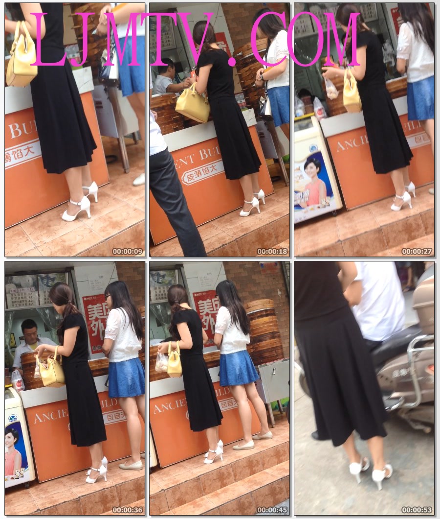 街拍大师超级白嫩玉足高清拍摄高跟丝袜-025(1)