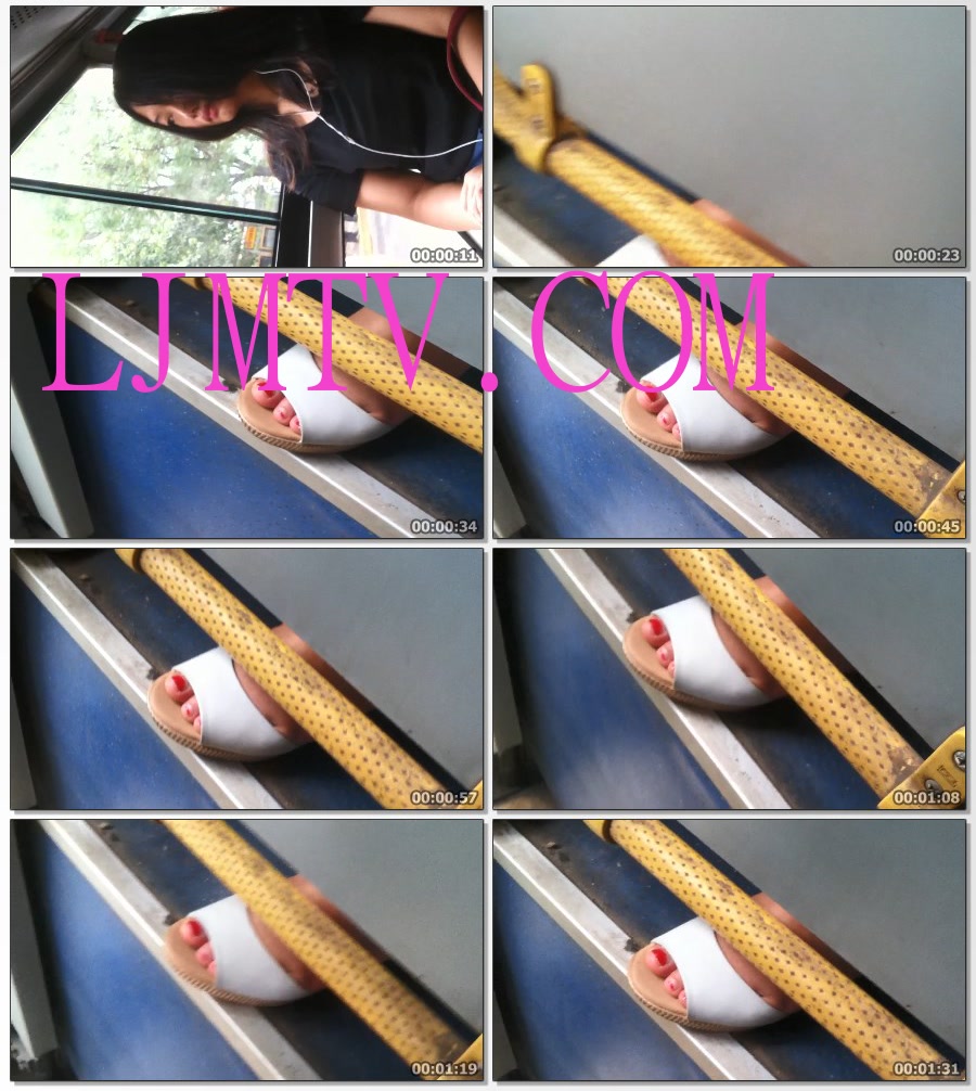 街拍大师超级白嫩玉足高清拍摄高跟丝袜-005(2)