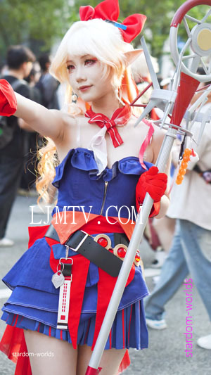 アークナイツハルカCosplay明日方舟紫野遥2025广州CICF漫展
