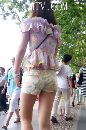 蚕豆大师超短热裤街拍视频系列-2X