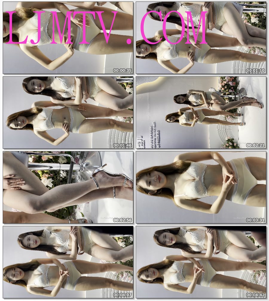 深圳SIUF内衣展巴蕾宠儿美腿光腿凉高跟蕾丝内衣两美女-14