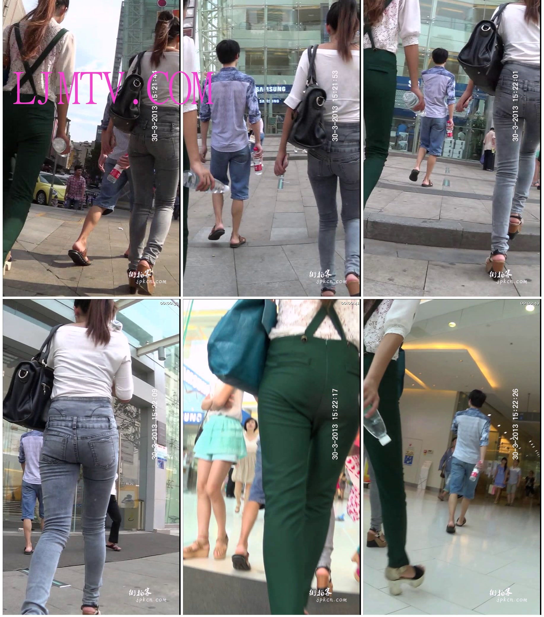 街拍客精选紧身裤热裤全集视频1001-1100-a00128