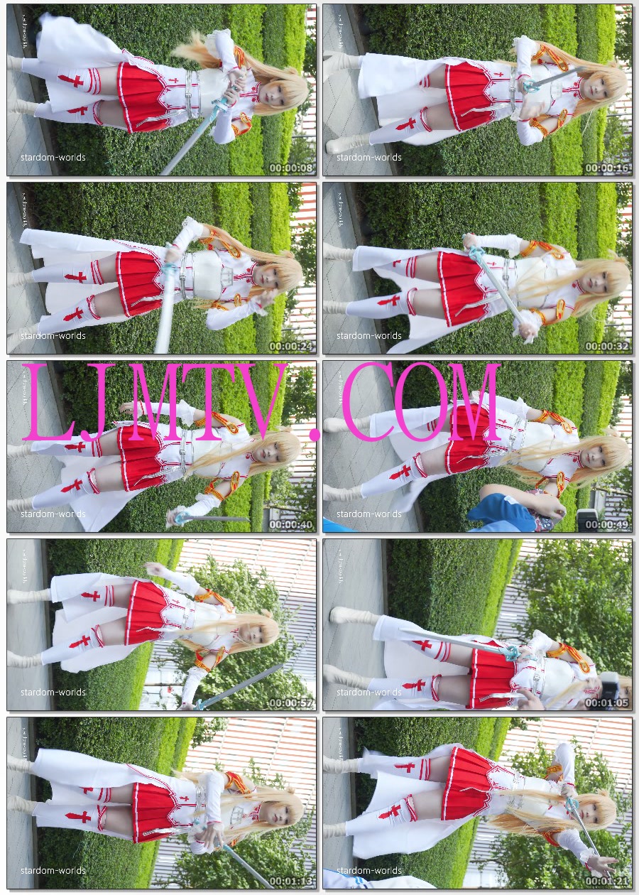 ソードアートオンラインアスナ结城明日奈コスプレ刀剑神域亚丝娜cosplay2024广州CICF漫展