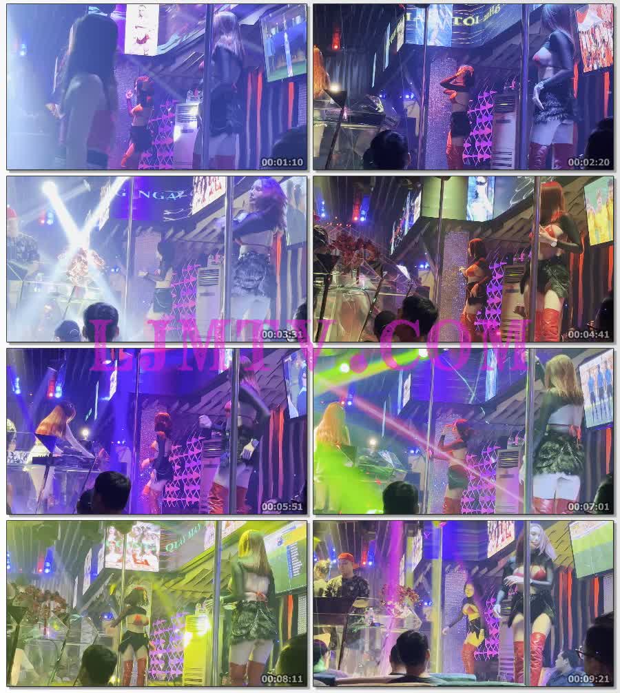胸部很大的红色细绳比基尼毛绒短裙过膝红色皮靴辣妹-4K视频