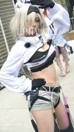 明日方舟极光cosplayアークナイツコスプレ2023萤火虫漫展