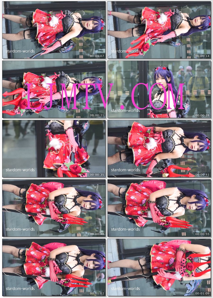 CICF2020コミケCosplay东条希小恶魔觉醒广州漫展