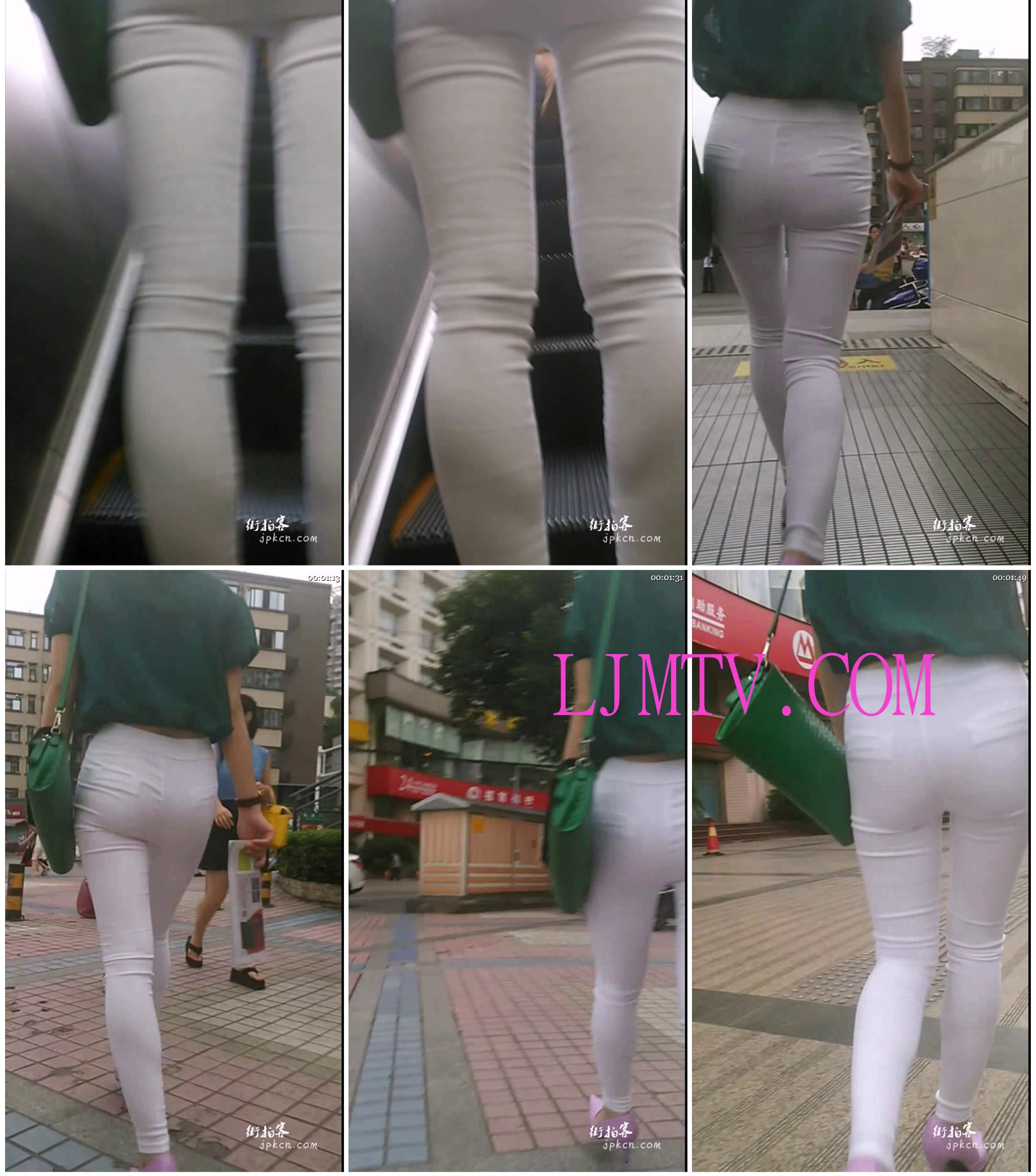 街拍客精选紧身裤热裤全集视频1001-1100-a00139-2
