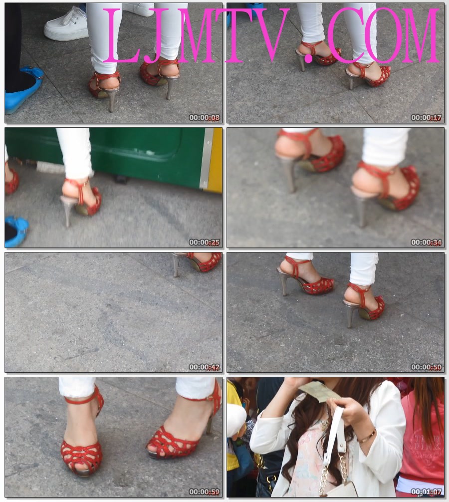 街拍大师小胡小斐高清拍摄高跟丝袜-fMVI_0414
