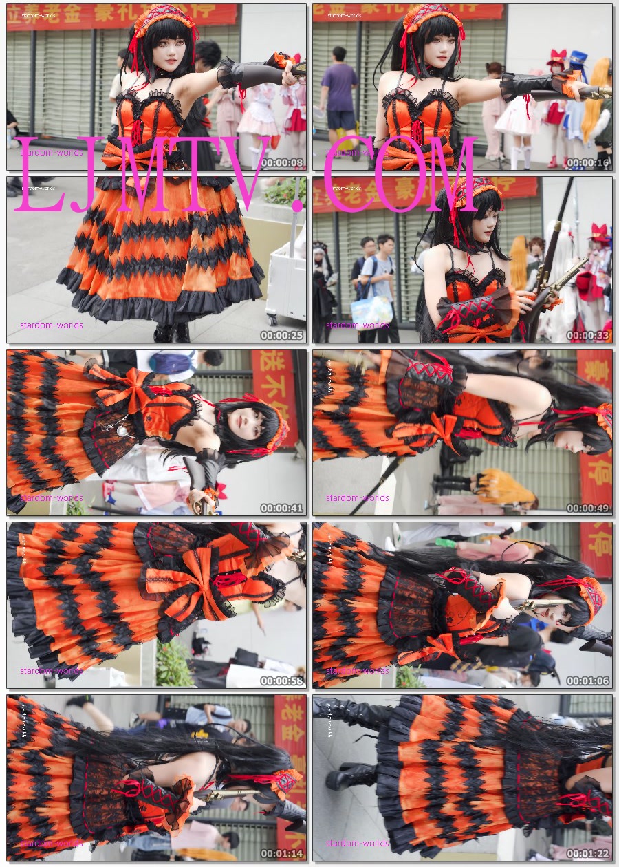 约会大作战时崎狂三cosplayコスプレ2024萤火虫漫展