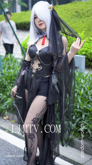 申鹤同人花嫁原神cosplayコスプレ广州萤火虫漫展