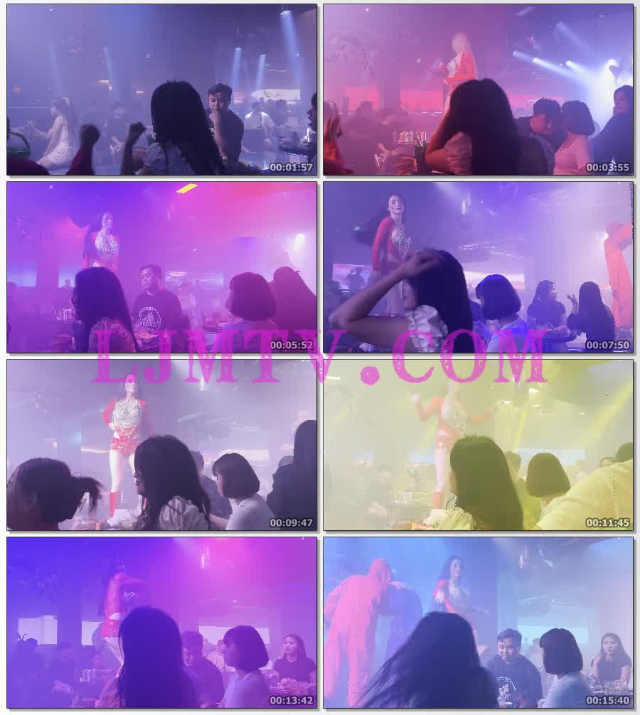 动漫内容的cosplay超短裙酒吧气氛组-4K视频