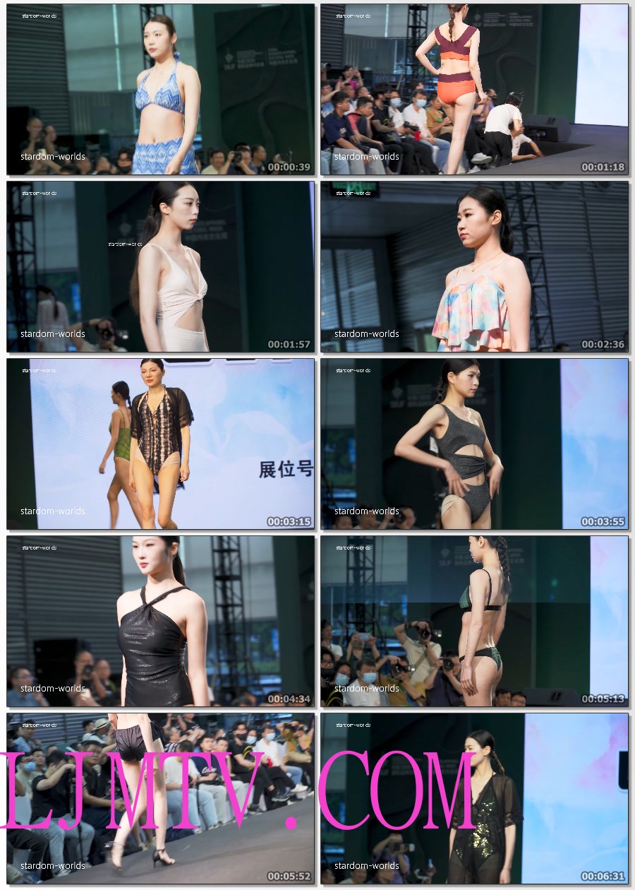 2024深圳内衣展晋江泳装秀云鹏内衣秀时尚模特走秀Show下着モデル