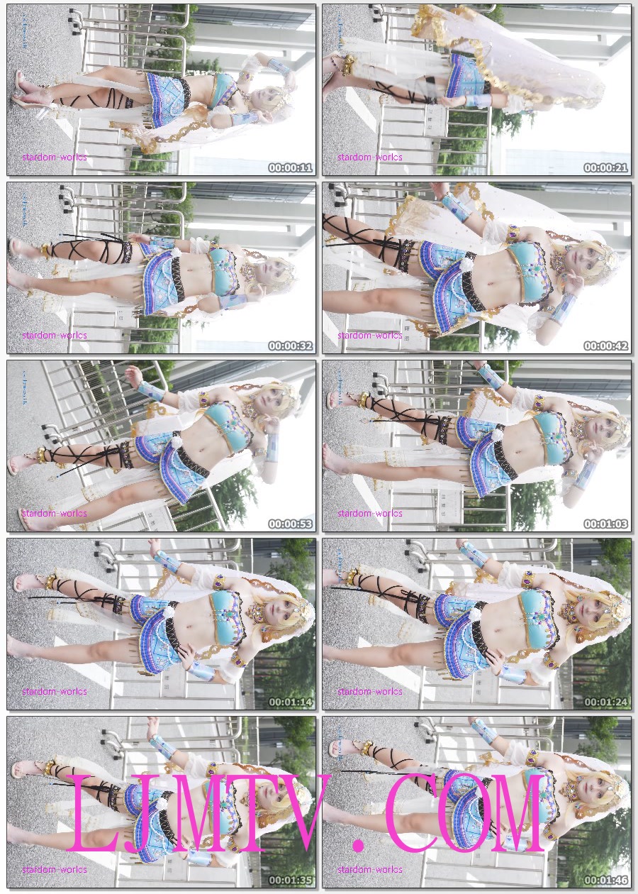 绚瀬絵里舞娘觉醒Cosplay中国コスプレ萤火虫漫展