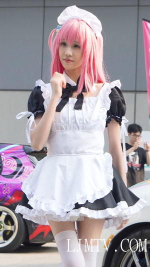 2024深圳改装车展AutoShowRacingModel孤独摇滚后藤独女仆cosplayコスプレ