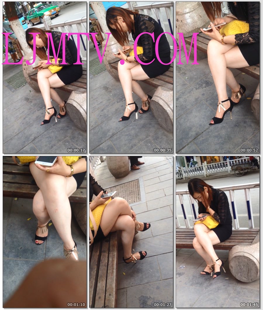 街拍大师超级白嫩玉足高清拍摄高跟丝袜-101(4)