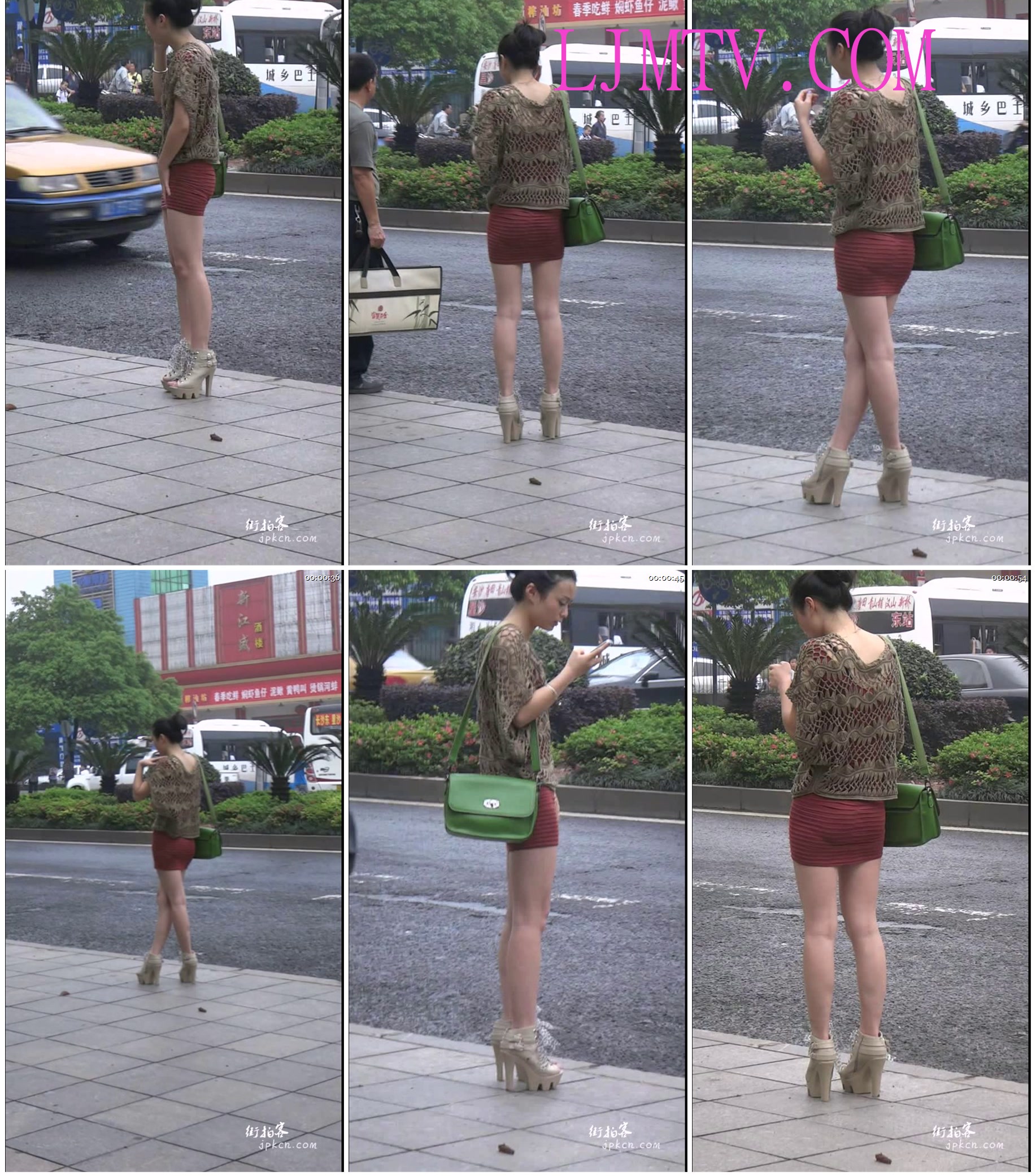 街拍客精选紧身裤热裤全集视频901-1000-a00644-1