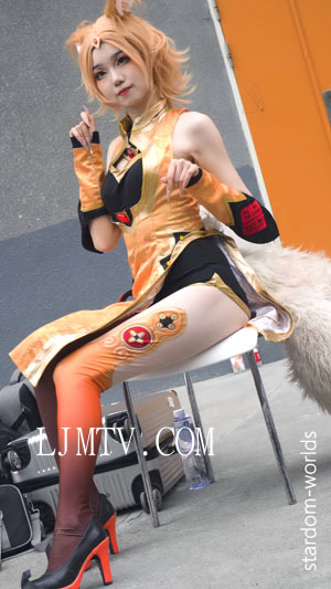 2023萤火虫漫展妲己魅力之狐旗袍王者荣耀コスプレ