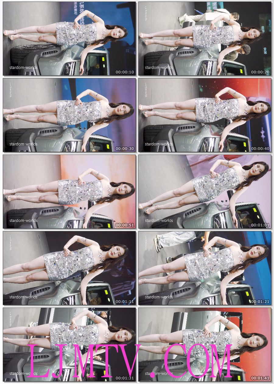 2025东莞春季车展AutoShow美女车模RacingModel9