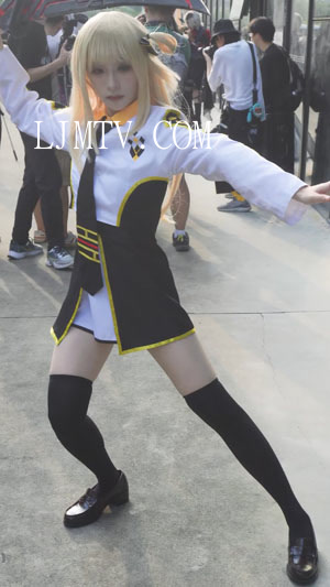 游戏王闪刀姫レイコスプレCosplay闪刀姬零衣2023CICF漫展