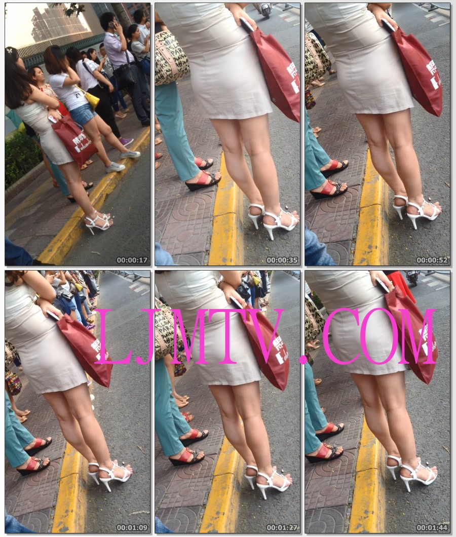 街拍大师超级白嫩玉足高清拍摄高跟丝袜-105(1)