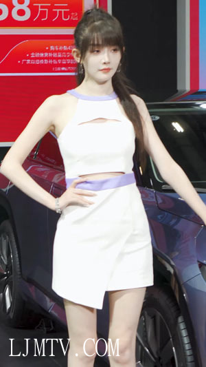 2025粤港澳大湾区车展AutoShow广汽本田美女车模RacingModel37