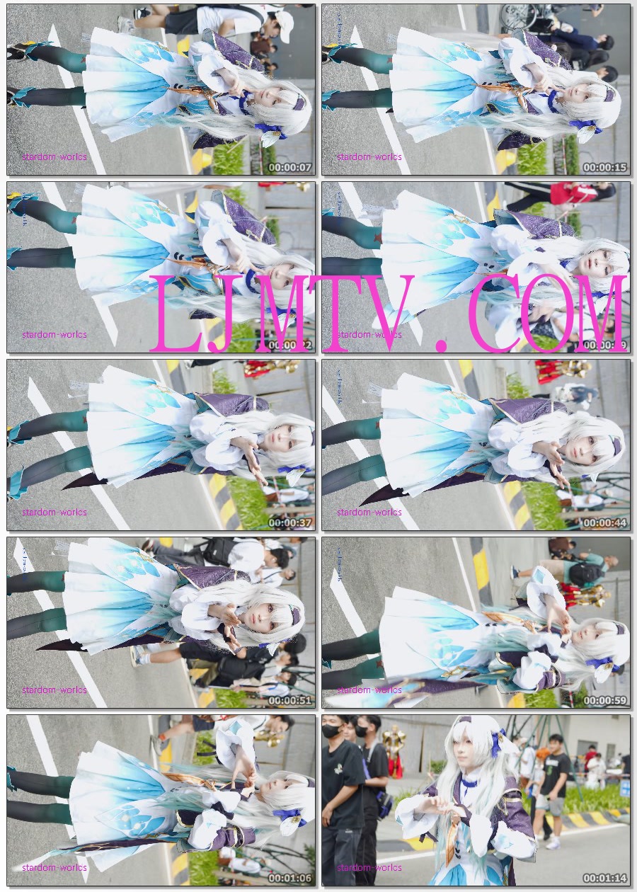 2025广州CICF漫展崩坏星穹铁道流萤Cosplay崩壊スターレイルホタルコスプレ