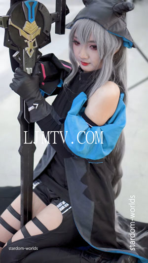 CICF2021アークナイツコスプレ明日方舟斯卡蒂cosplay广州漫展