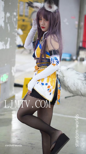 CICF2021永劫无间土御门胡桃cosplay广州漫展