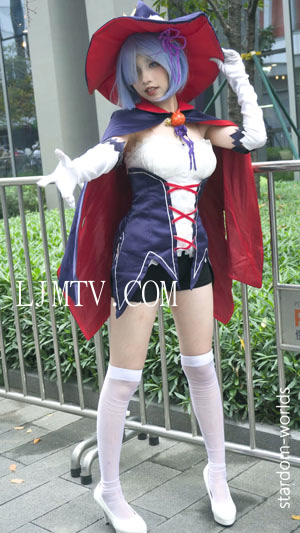 2024元旦萤火虫漫展万圣节蕾姆レムコスプレCosplay
