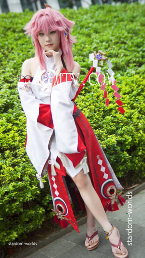 原神八重神子コスプレCosplay2025五一广州萤火虫漫展