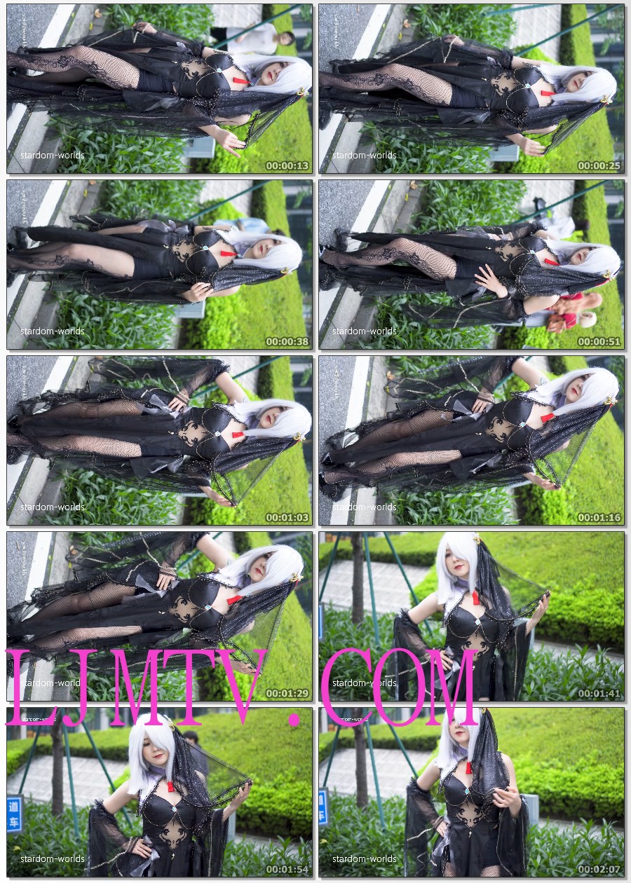 申鹤同人花嫁原神cosplayコスプレ广州萤火虫漫展