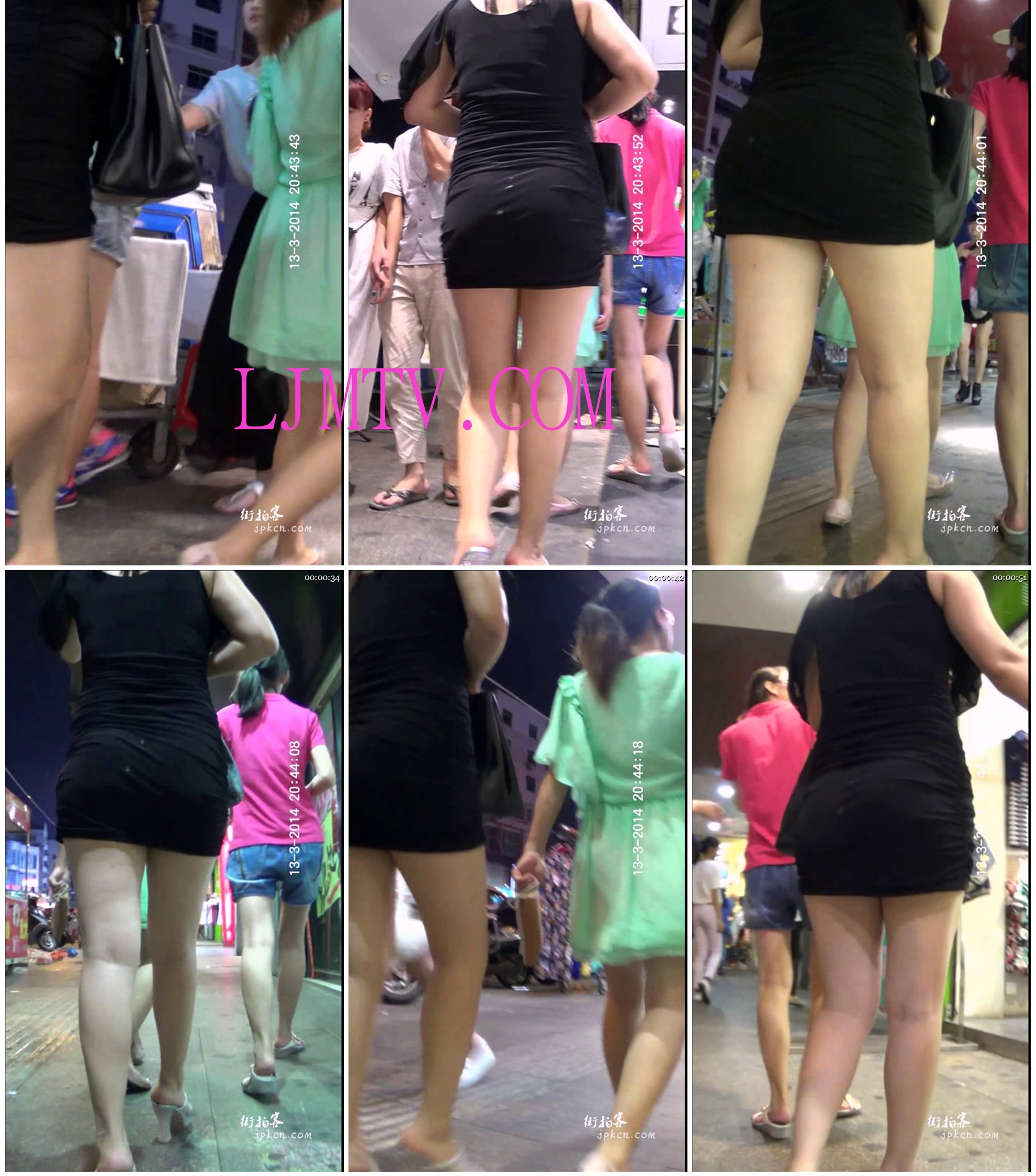 街拍客精选紧身裤热裤全集视频301-400-a00088