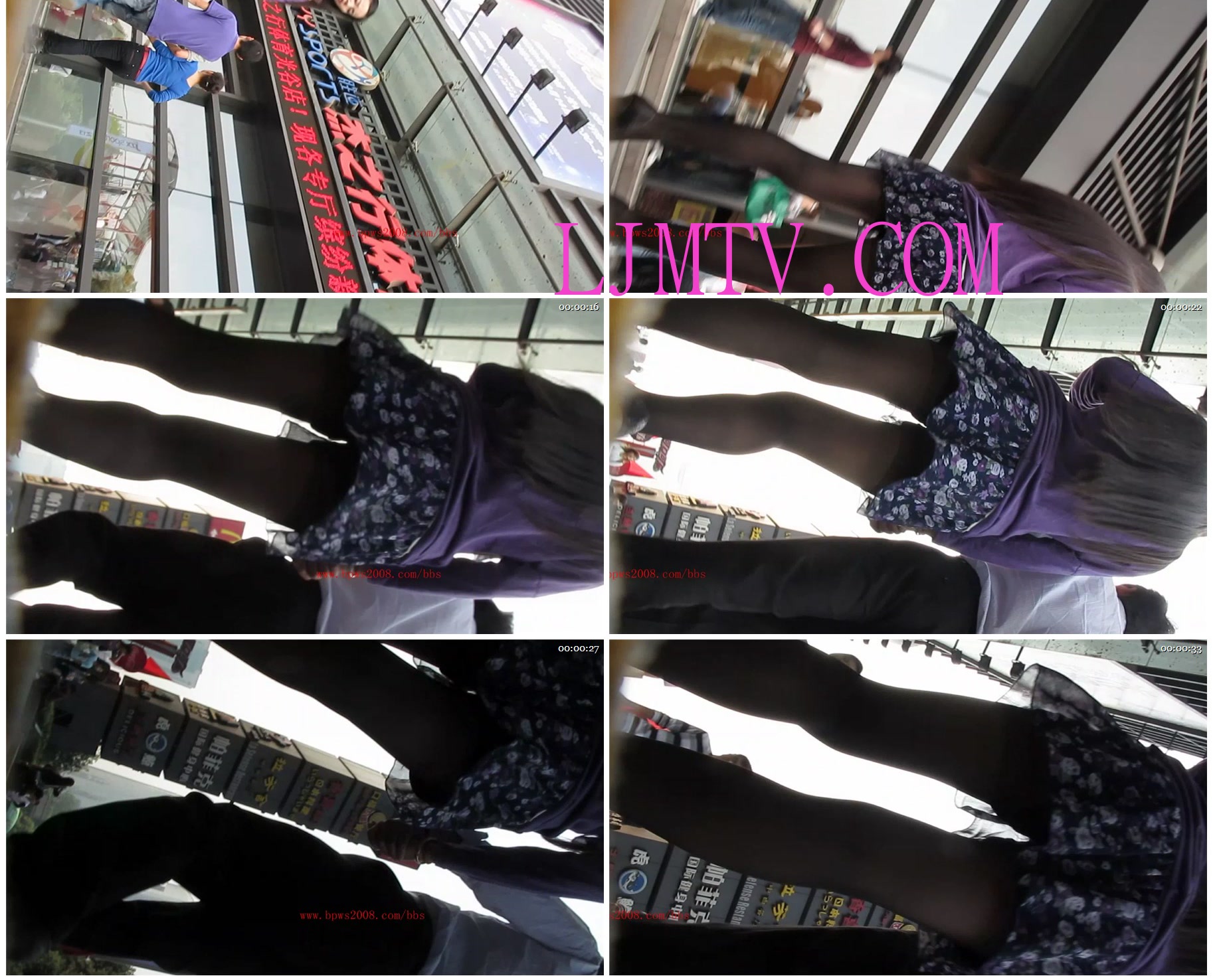 BPWS街拍之王街拍抄底CD系列合集--1013